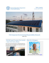 Newsletter FAO February 2020 - Corporate Environmental Responsibility