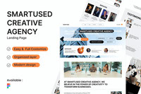 Smartused Creative Agency Landing Page