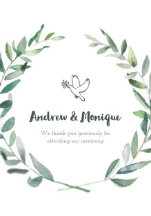 Free Wedding Thank You Card Templates Adobe Spark