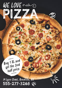 Free Customizable Templates With Pizza Adobe Spark