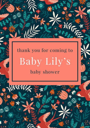 Free Baby Shower Card Templates Adobe Spark