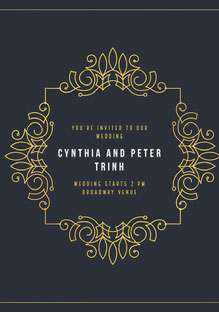 Free Wedding Card Templates Adobe Spark