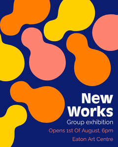 Customizable Art Exhibition Templates Adobe Spark