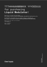 Liquid Modulator