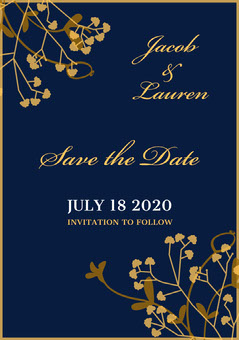 Customizable Rustic Wedding Invitation Templates Adobe Spark
