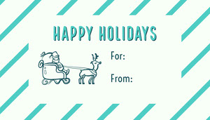 Free Gift Tag Templates Make Your Own Tags Online Adobe Spark