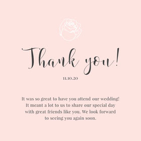 Free Thank You Card Templates Adobe Spark