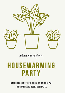 Free Housewarming Invitation Party Templates Adobe Spark