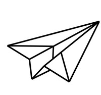 Icon Design Paper Plane on Behance
