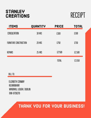 Free Invoice Templates Adobe Spark Act promptly to complete invoices. adobe spark