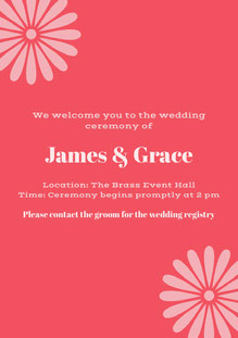 Free Wedding Invitations Adobe Spark