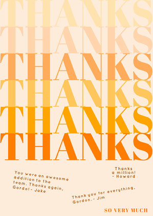 Free Thank You Card Templates Adobe Spark