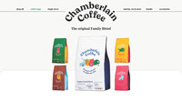 Website development Part 1 Chamberlain Coffee
