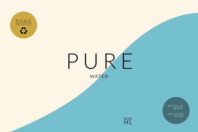 Free Custom Water Bottle Label Templates | Adobe Express