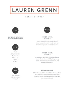 Free Resume Templates Adobe Spark