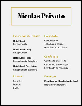 Modelo De Curriculo Curriculum Vitae Online Gratis Adobe Spark