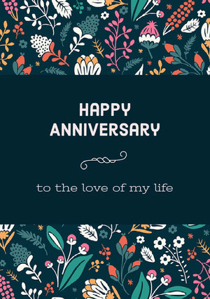 Free Anniversary Card Templates: Create Your Anniversary Card Online |  Adobe Spark