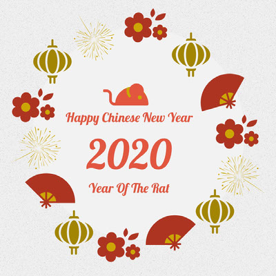 Premium PSD  Happy chinese new year banner social media instagram