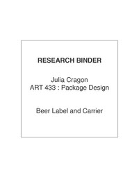 Highpoint - Beer Packaging Design on Behance
