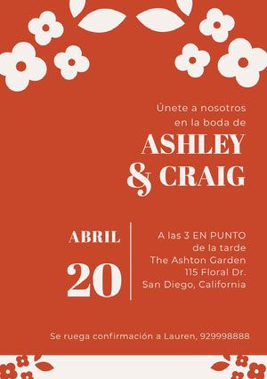 Creador De Invitaciones Para Boda Hacer Invitaciones De Matrimonio Online Gratis Adobe Spark