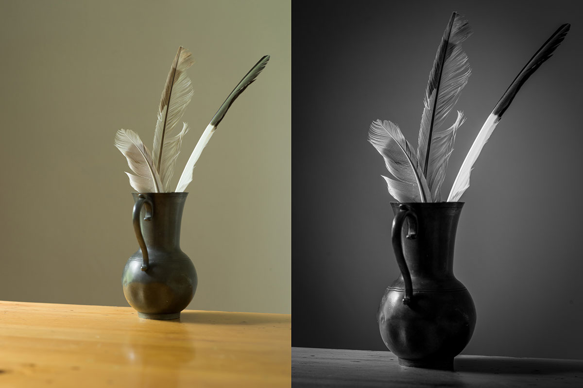 From Color to B&W Tutorial Lightroom