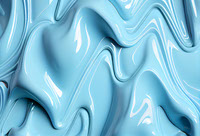 Blue Melted Plastic Texture