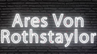 Ares Von Rothstaylor - Text Border Neon Effect
