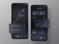Electric Car Mobile App Design :: Behance