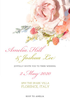 Customizable Rustic Wedding Invitation Templates Adobe Spark