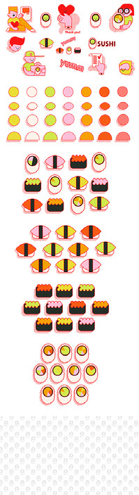 Sushi Assets Personal Use