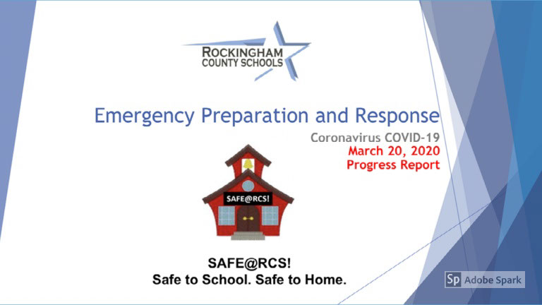 RCS COVID-19 Emergency Preparation and Response Plan In Action!