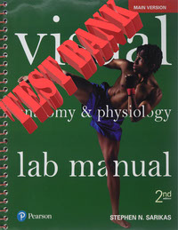 Test Bank for Visual Anatomy and Physiology Lab Manual