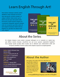 Book Series Sell Sheet Yellow Blue