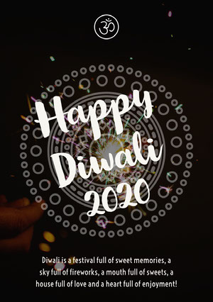 Free Happy Diwali Templates Create Your Diwali Greeting Cards Online Adobe Spark