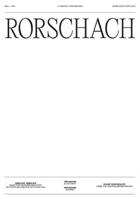 Rorschach Test A4