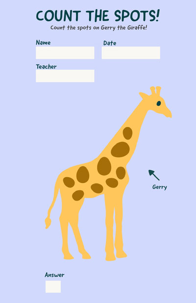 Free Math Worksheet Templates | Adobe Express