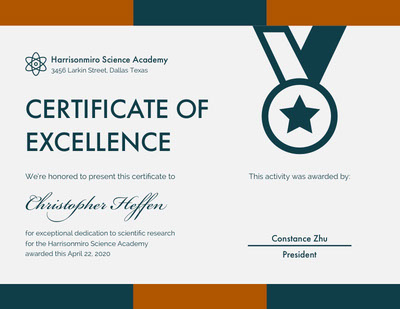 Free Certificate Templates | Adobe Express