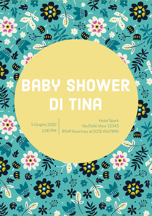 Crea Gratuitamente Inviti A Un Baby Shower Adobe Spark