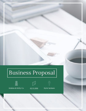 Free Proposal Templates Adobe Spark