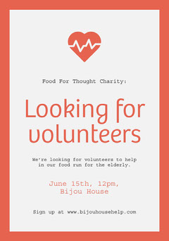 Volunteer Flyer Template Free from cdn.cp.adobe.io