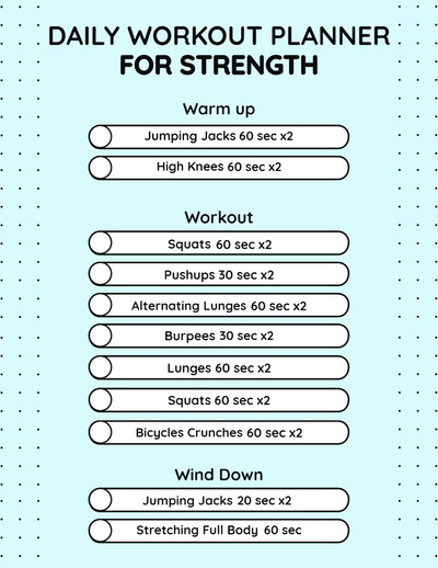 Get Fit and Stay Organized with a FREE Monthly Workout Calendar