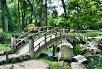 Zen Garden bridge