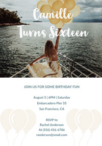Free Birthday Invitation Templates Create Birthday Invitation Cards Online Adobe Spark