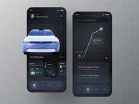 Electric Car Mobile Application Design