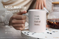 Mug MockUp Lifestyle Set