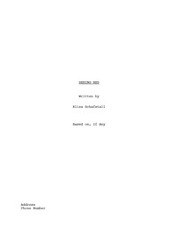 Seeing Red Script on Behance