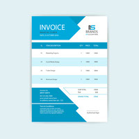 Minimal invoice