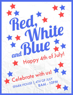 Customizable 4th Of July Templates Adobe Spark