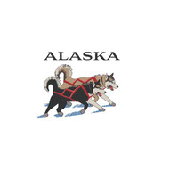 Alaska Husky Iditarod race dogs