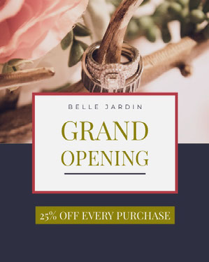 Free Grand Opening Flyer Maker With Online Templates Adobe Spark